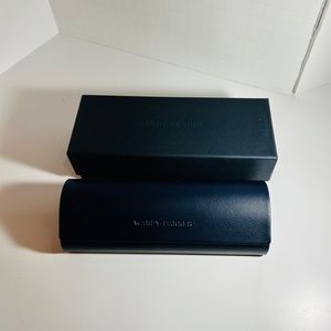Warner Parker EyeGlass Case, Wipe, Outer Box & Cloth Bag